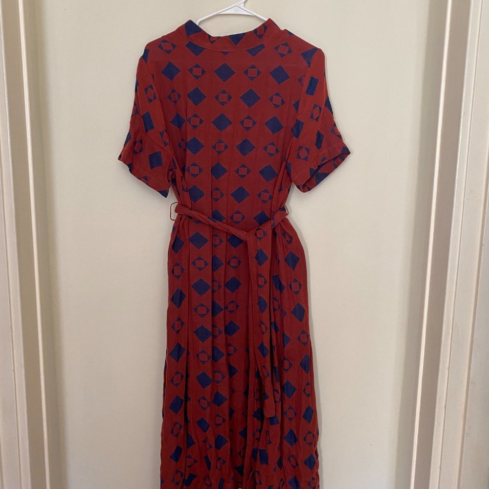 Ace & Jig Margaret Dress, Copper, Size Large, EUC - Picture 3 of 10